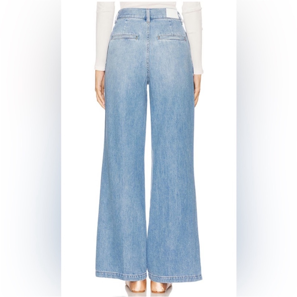 Pistola Light Blue Wide-Leg High-Rise Women's Paloa trouser Jeans - Picture 2 of 7